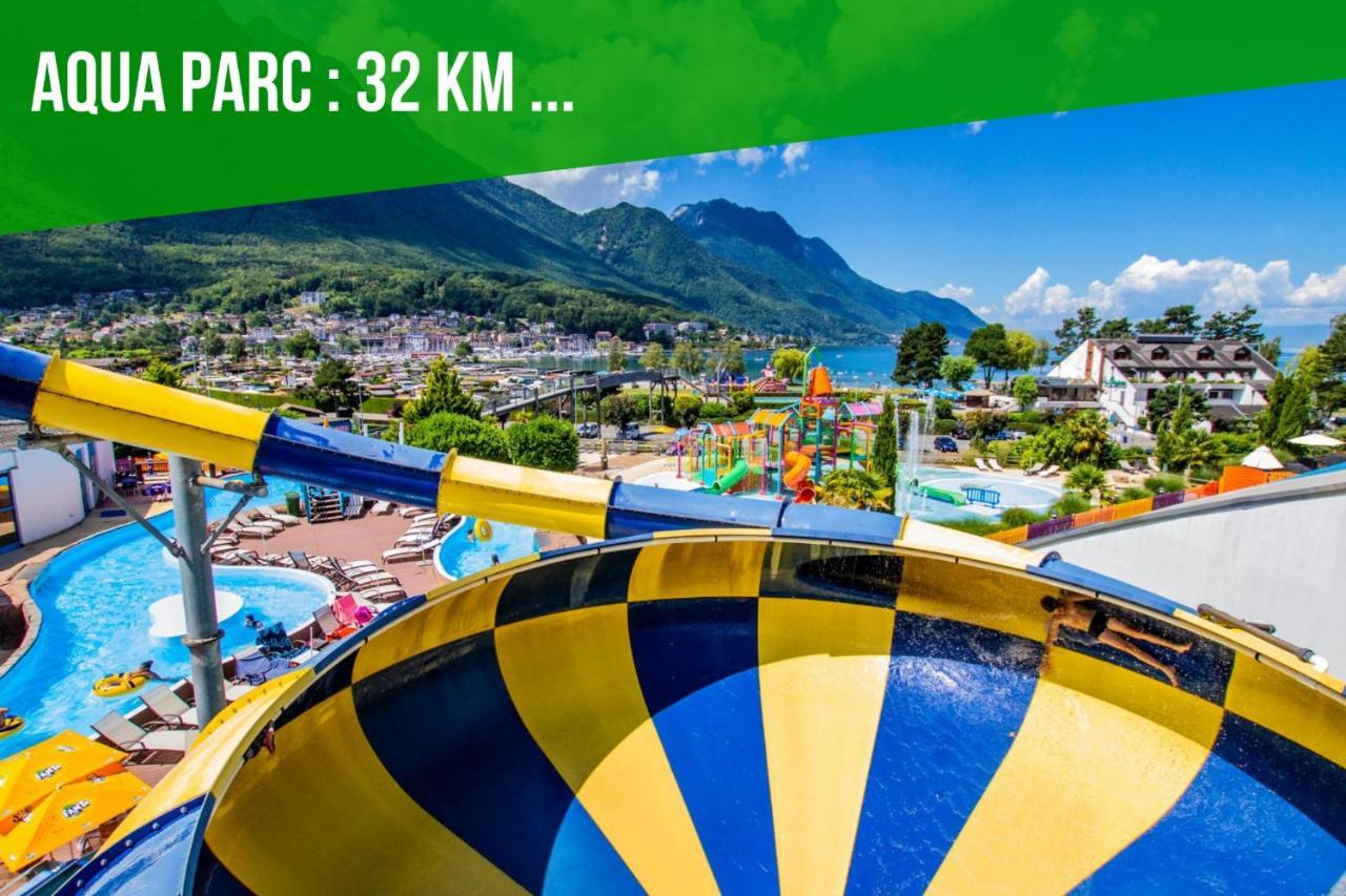 Viva Leman- Hypercentre - Vue Panoramique- Parking - Wifi Lejlighed Thonon-les-Bains Eksteriør billede